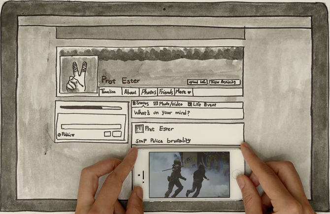 sketch we want, protestify